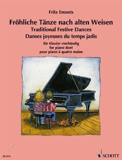 Fröhliche Tänze nach alten Weisen, Noten