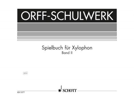 Gunild Keetman: Spielbuch für Xylophon, Noten