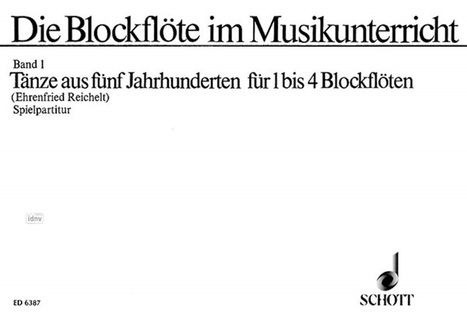 Die Blockflöte im Musikunterri, Noten