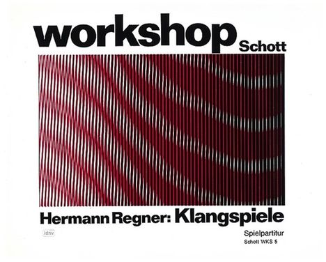 Hermann Regner: Klangspiele, Noten