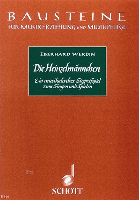 Eberhard Werdin: Die Heinzelmännchen, Noten