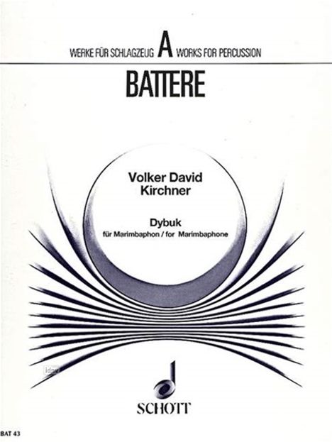 Volker David Kirchner: Dybuk, Noten