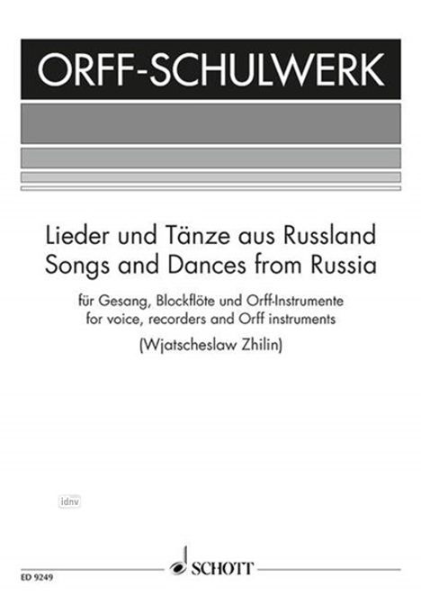 Lieder und Tänze aus Russland, Noten