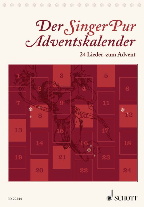 Singer Pur: Der Singer Pur Adventskalender, Noten
