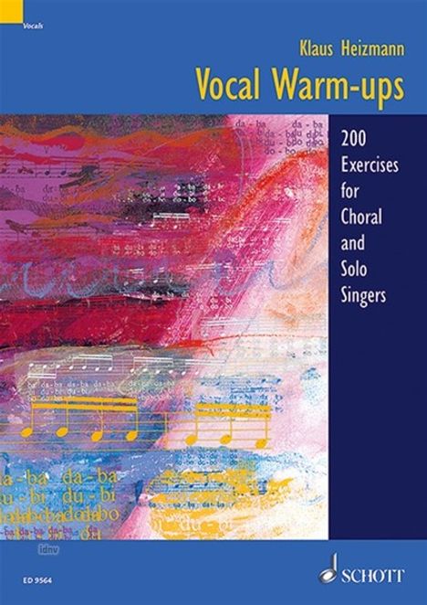 Klaus Heizmann: Vocal warm-ups, Noten