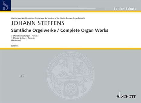 Johann Steffens: Sämtliche Orgelwerke, Noten