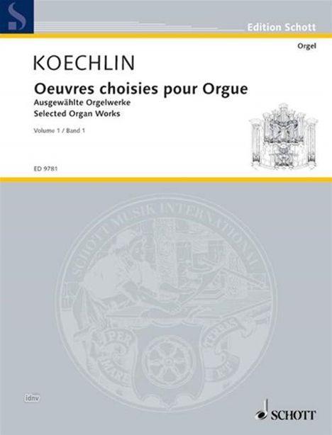 Ausgewählte Orgelwerke. Bd.1, Noten