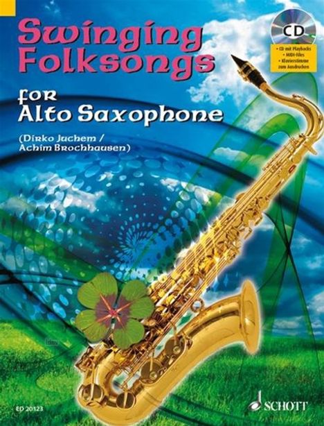Swinging Folksongs for Alto Sa, Noten