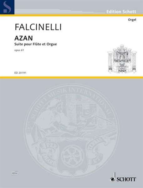 Rolande Falcinelli: Azân op. 61 (1977), Noten