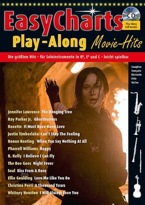 Easy Charts Play-Along Sonderband: Movie Hits!, Noten