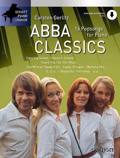 Abba Classics. Klavier., Buch