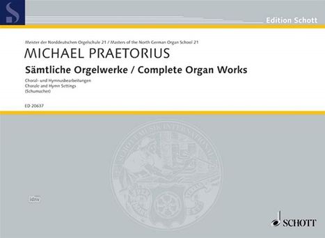 Michael Praetorius: Sämtliche Orgelwerke, Noten