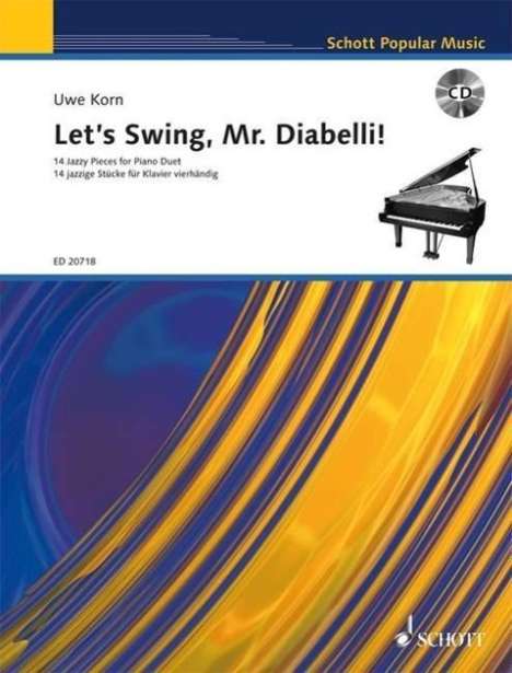 Korn, U: Let's swing, Mr. Diabelli / mit CD, Noten