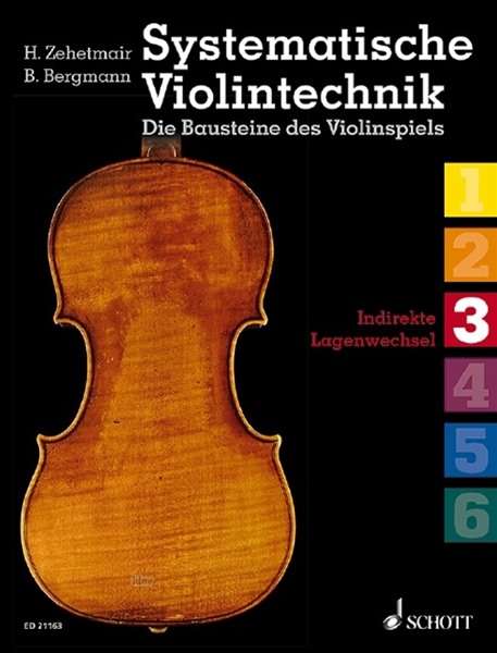 Zehetmair, H: Systematische Violintechnik 3, Buch