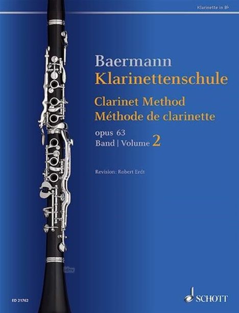 Carl Baermann: Klarinettenschule op. 63, Noten