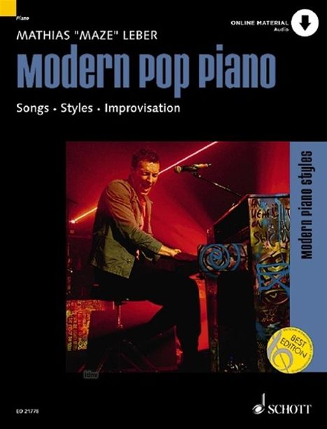 Mathias "Maze" Leber: Modern Pop Piano, Buch