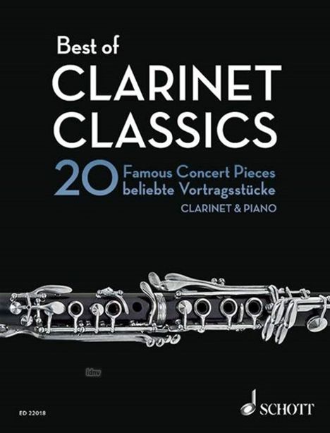 Best of Clarinet Classics, Noten