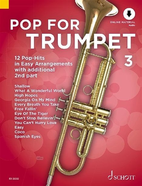 Pop For Trumpet 3, Buch