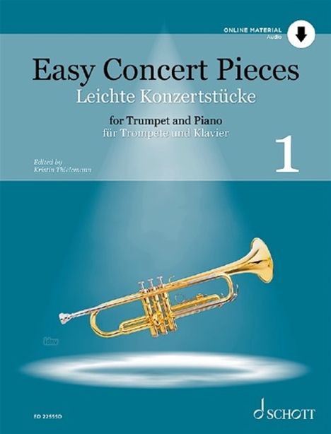 Easy Concert Pieces Band 1. Trompete und Klavier, Buch