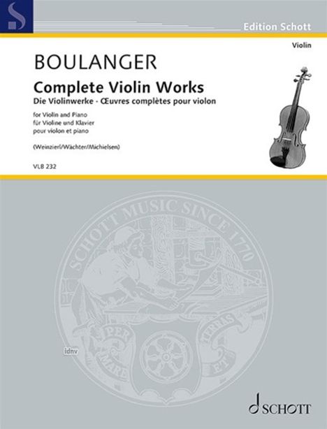 Complete Violin Works, Buch