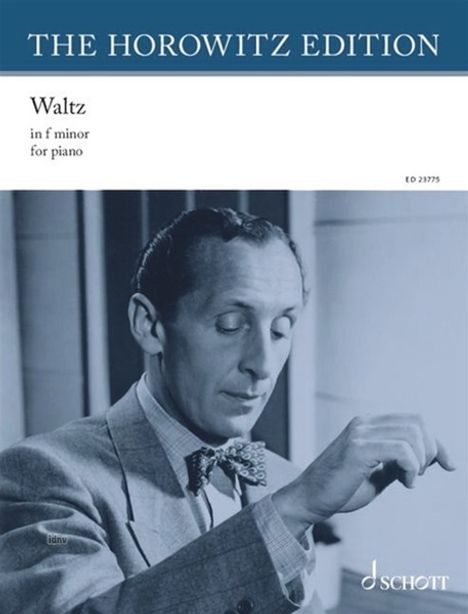 Vladimir Horowitz: Waltz, Noten