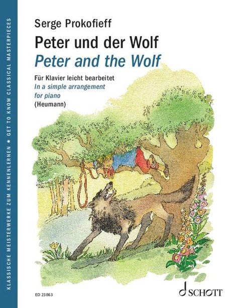 Peter und der Wolf, Buch