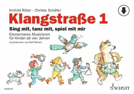 Irmhild Ritter: Klangstraße 1 - Kinderheft, Noten