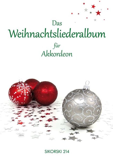 Das Weihnachtsliederalbum für Akkordeon, Buch