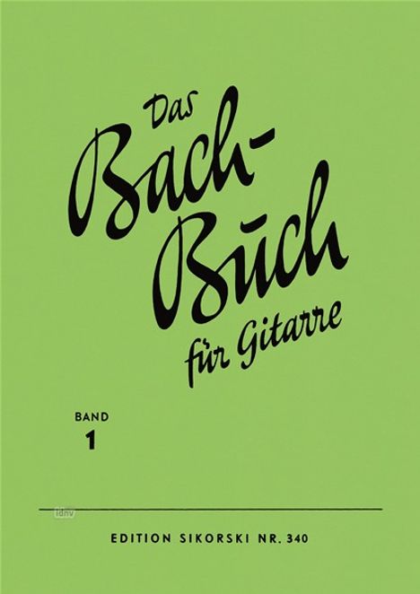Johann Sebastian Bach: Bach,J.S.           :Das Bach-Buch... /SB /Git /KT, Noten