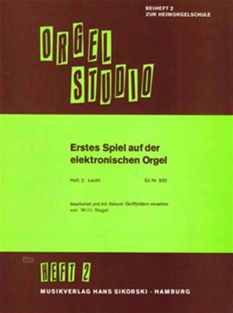 Willi Nagel: Erstes Spiel auf der elektroni, Noten