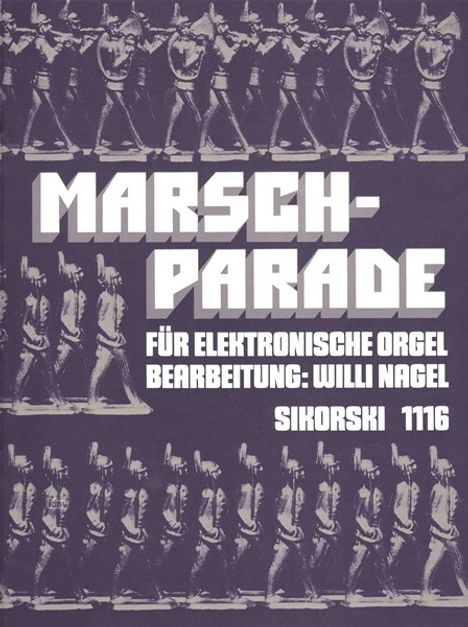 Marsch-Parade, Noten