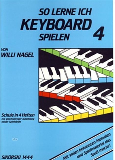 Willi Nagel: So lerne ich Keyboard spielen, Noten