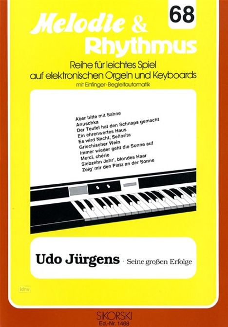 Melodie &amp; Rhythmus, Heft 68: U, Noten