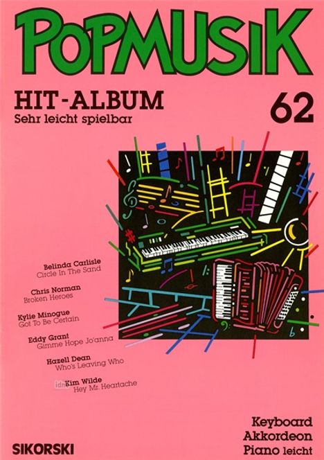 Popmusik Hit-Album, Heft 62, Noten