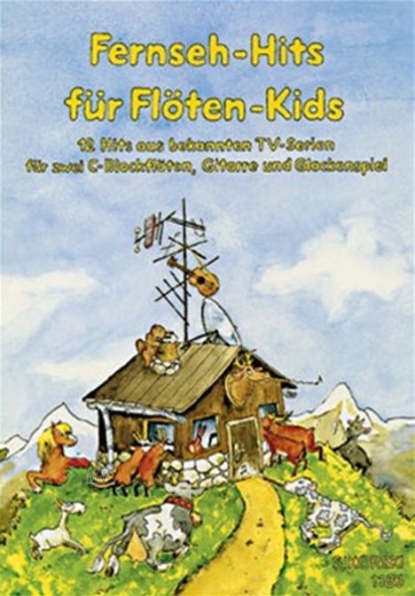 Fernseh-Hits für Flöten-Kids, Noten