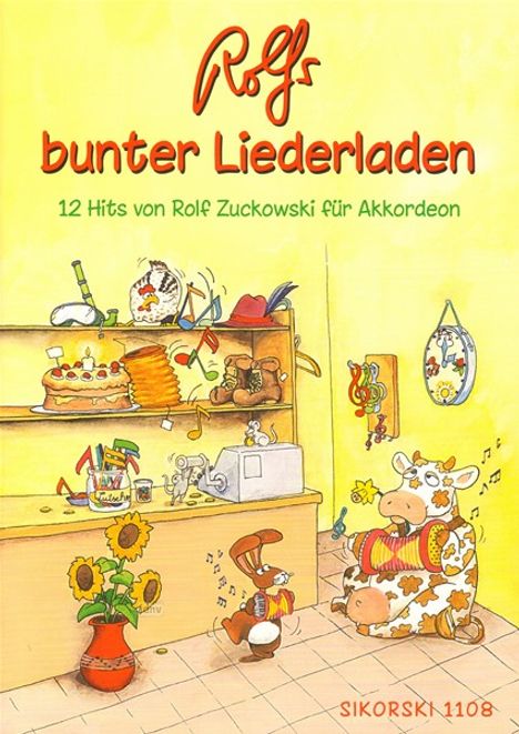 Rolf Zuckowski: Zuck., Rolf /Bea:Ege:Rolfs bunter Lied. /LB, S, Noten