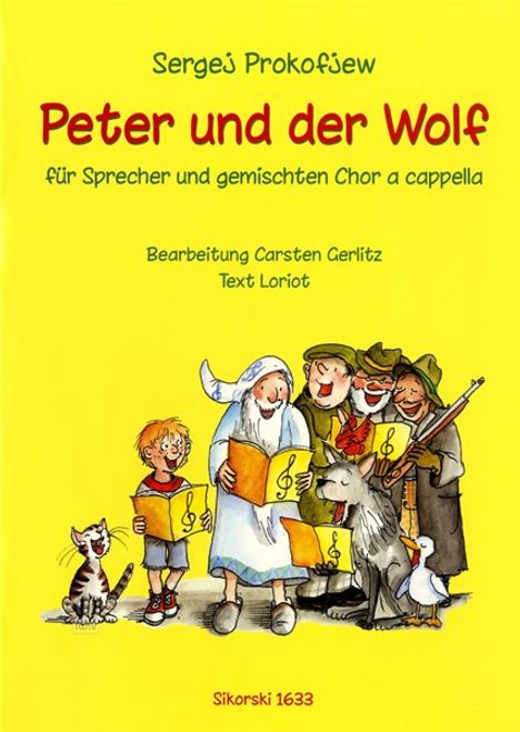 Peter und der Wolf, Noten