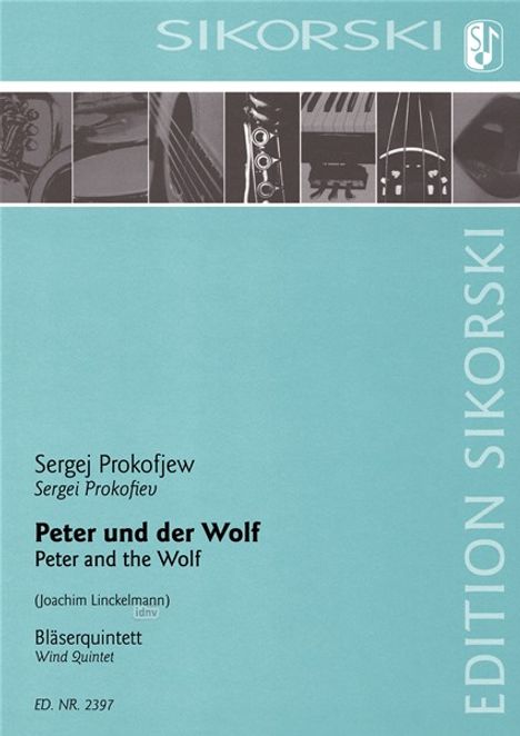 Serge Prokofieff: Peter und der Wolf, Noten