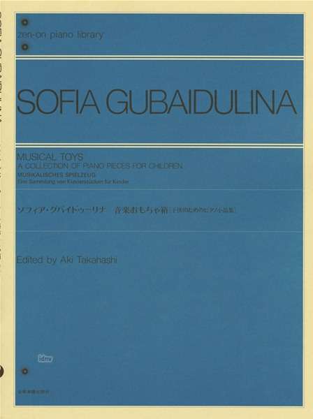 Sofia Gubaidulina: Musikalisches Spielzeug, Noten