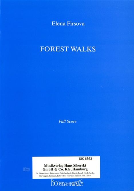 Waldspaziergänge op. 36, Noten