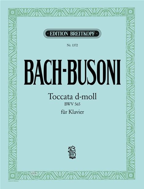 Johann Sebastian Bach: Bach,J.S. /Bea:Buson:Toccata u.-mo...565 /Klav /BR, Noten