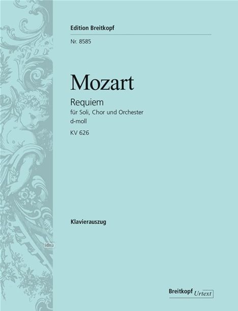 Requiem d-Moll KV 626, Klavierauszug, Noten