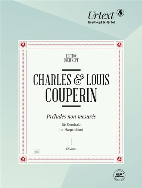 Louis Couperin: Préludes non mesurés, Noten