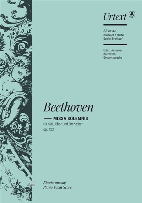 Ludwig van Beethoven: Missa Solemnis D-Dur op.123, Klavierauszug, Noten