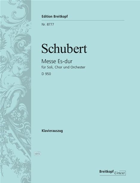 Franz Schubert: Schubert, Franz     :Messe Es-Dur D 950 /KA /B, Noten