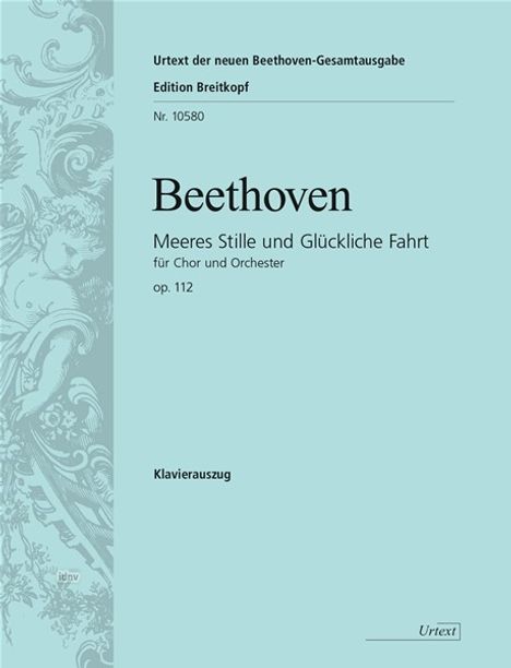 Ludwig van Beethoven: Meeres Stille und glückliche Fahrt op. 112, Noten