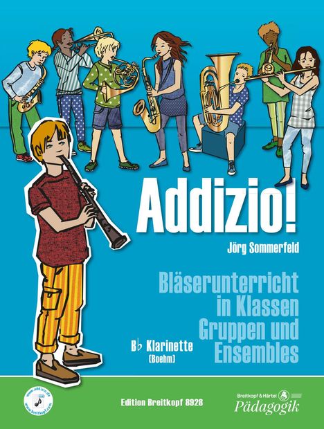 Jörg Sommerfeld: Addizio! Schülerheft Böhm-Klarinette, Buch