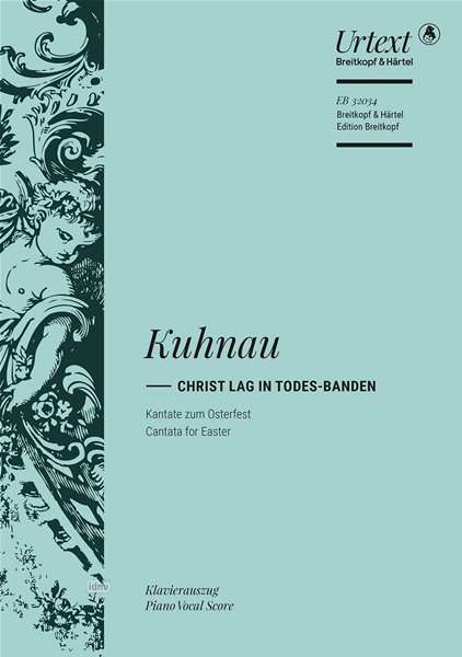 Johann Kuhnau: Christ lag in Todes Banden, Noten