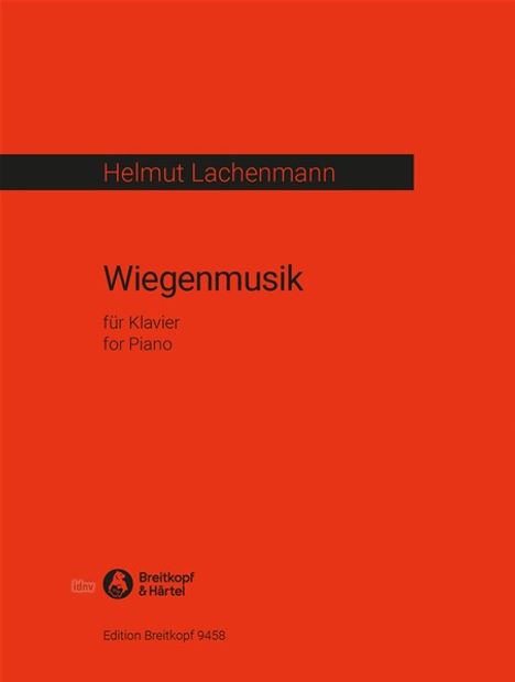 Helmut Lachenmann: Wiegenmusik (1963), Noten