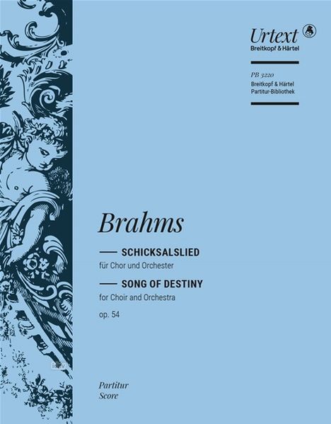 Johannes Brahms: Schicksalslied (Song of Fate), Noten